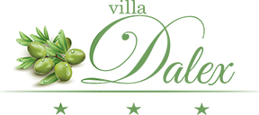 Logo of Villa Dalex Studios and Apartments in Kamenovo near Budva